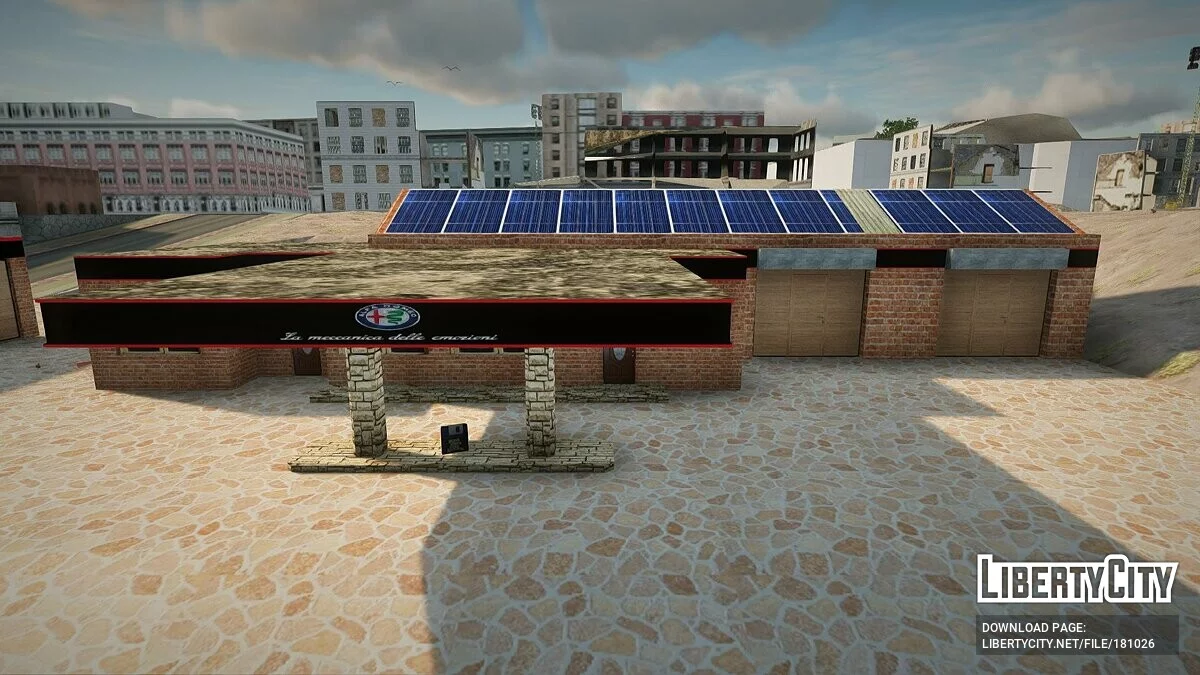 Garagem Alfa Romeo Abandonada / GTA San Andreas