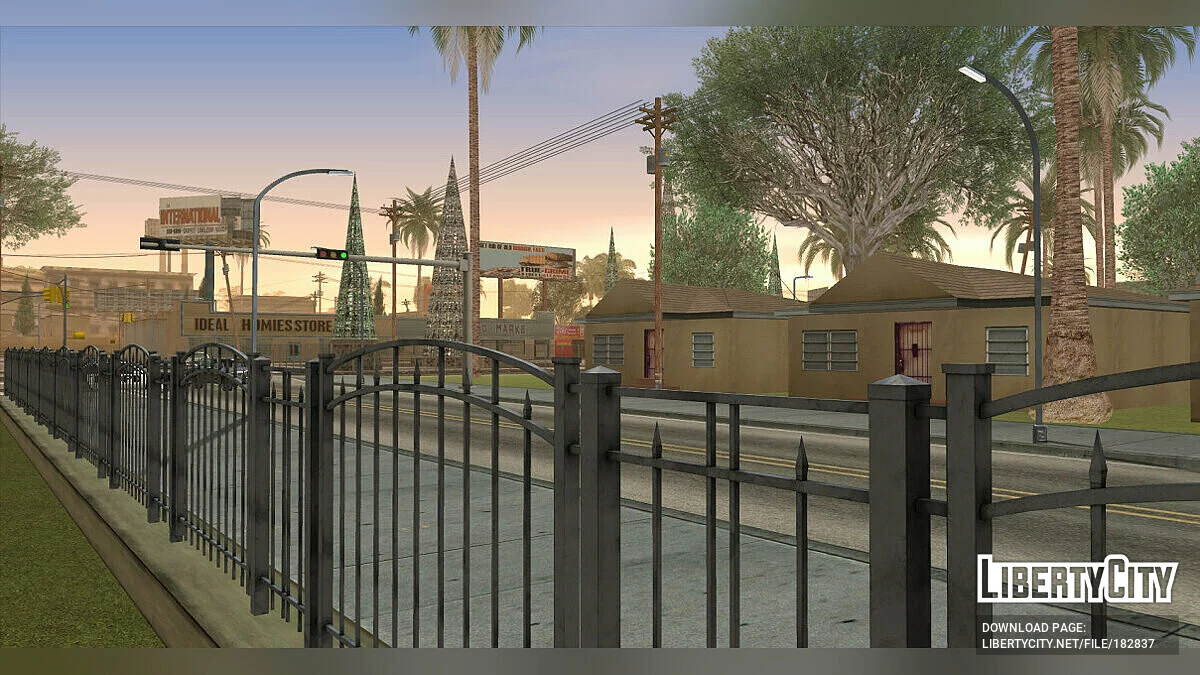 HD 3D Barrière métallique / GTA San Andreas