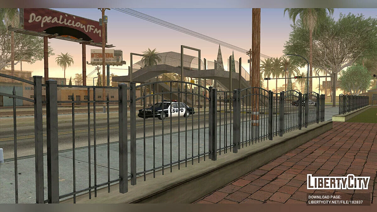 HD 3D Barrière métallique / GTA San Andreas