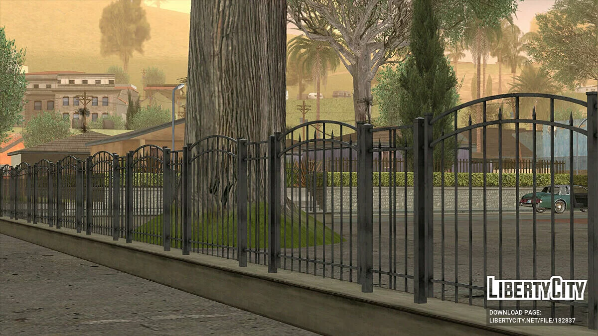 HD 3D Barrière métallique / GTA San Andreas