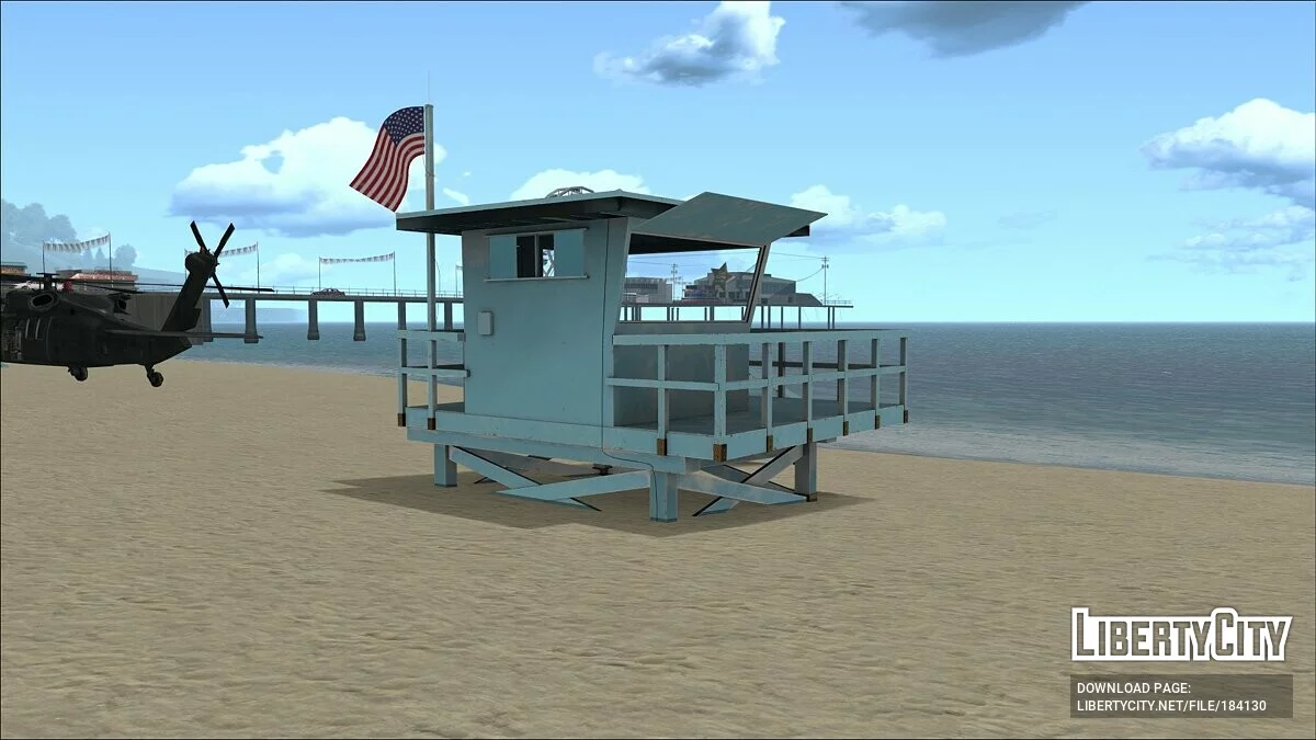 4K Lifeguard Tower / GTA San Andreas