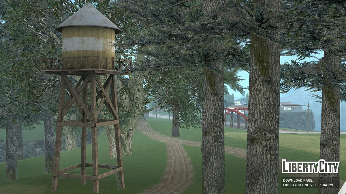 HD Водонапірна вежа / GTA San Andreas