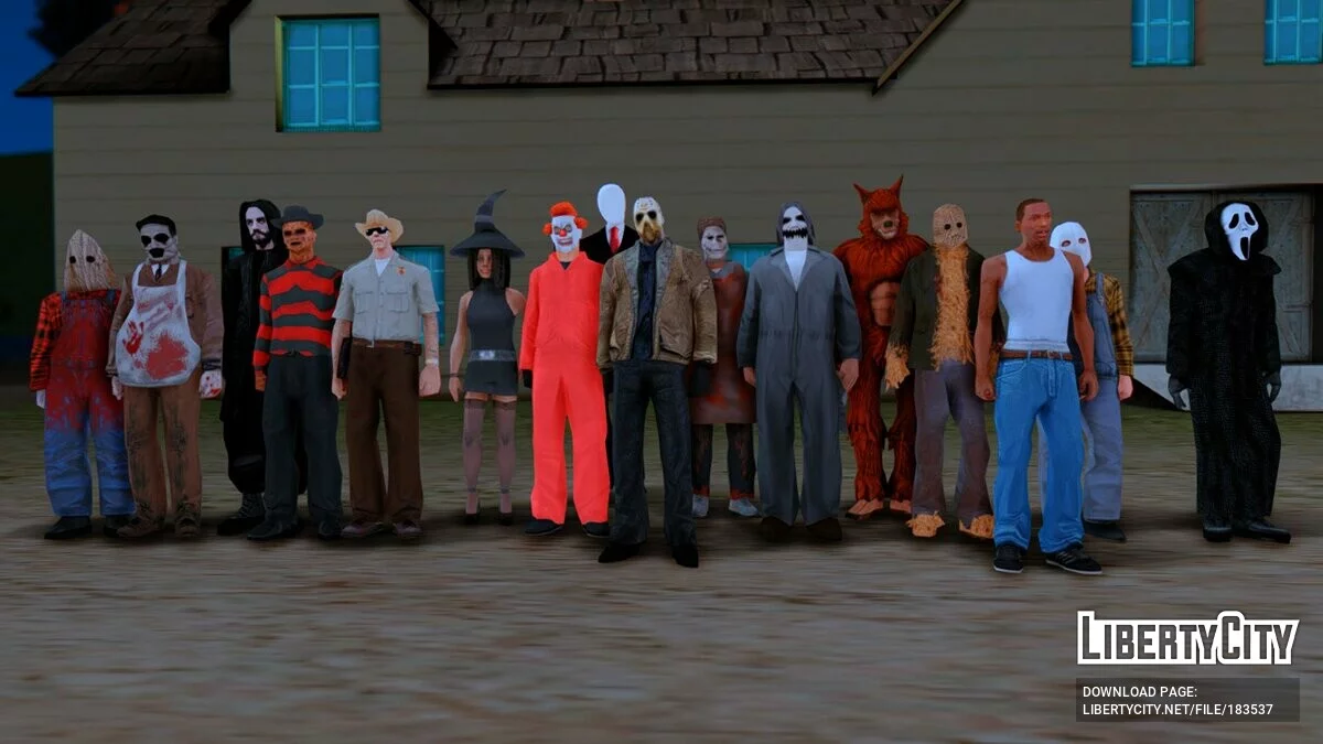 Осіння збірка Halloween / GTA San Andreas