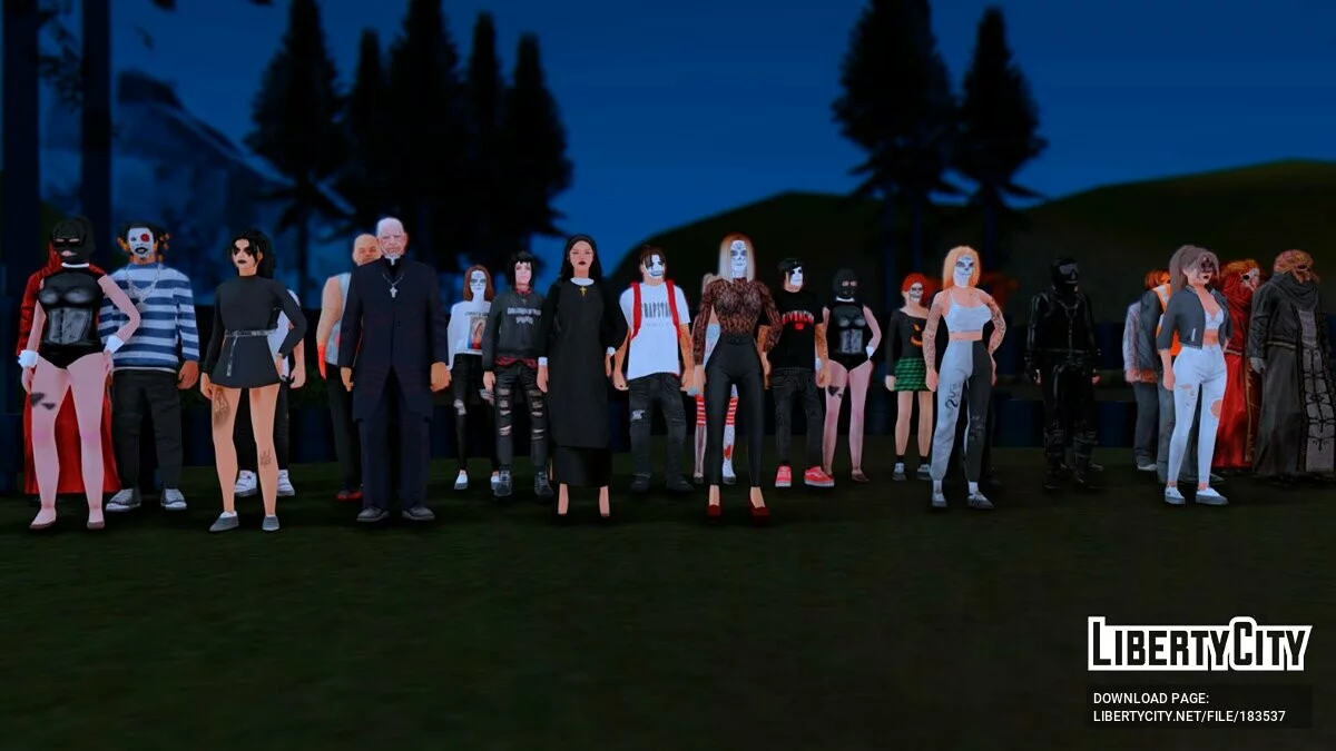 Осіння збірка Halloween / GTA San Andreas