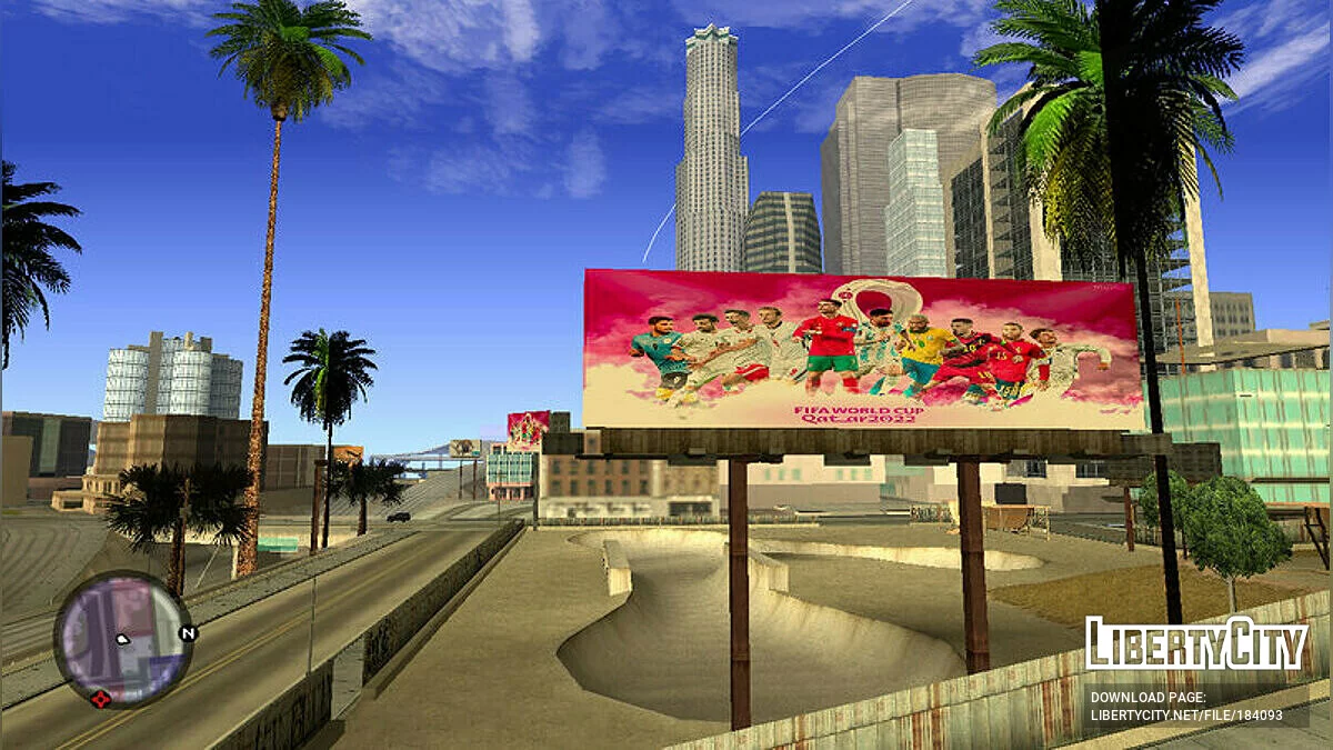 Qatar Billboards and Murals / GTA San Andreas