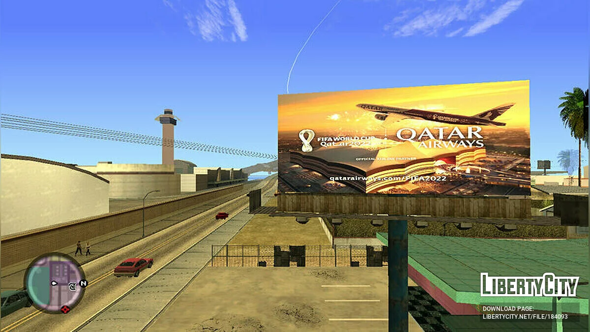 Qatar Billboards and Murals / GTA San Andreas