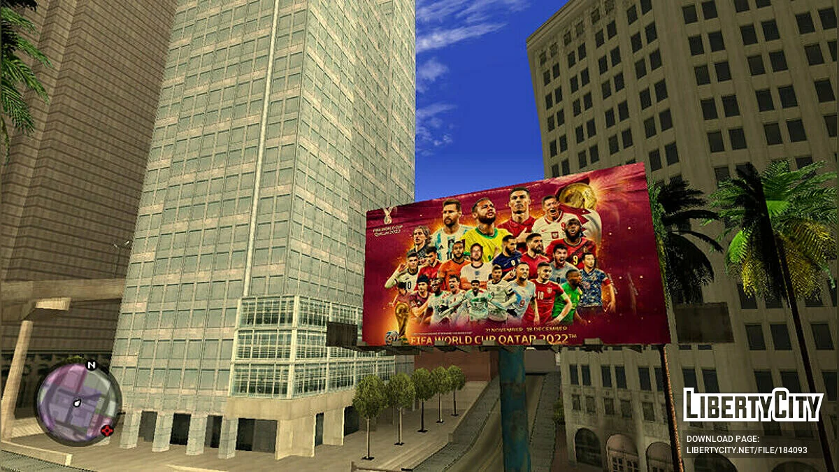Qatar Billboards and Murals / GTA San Andreas