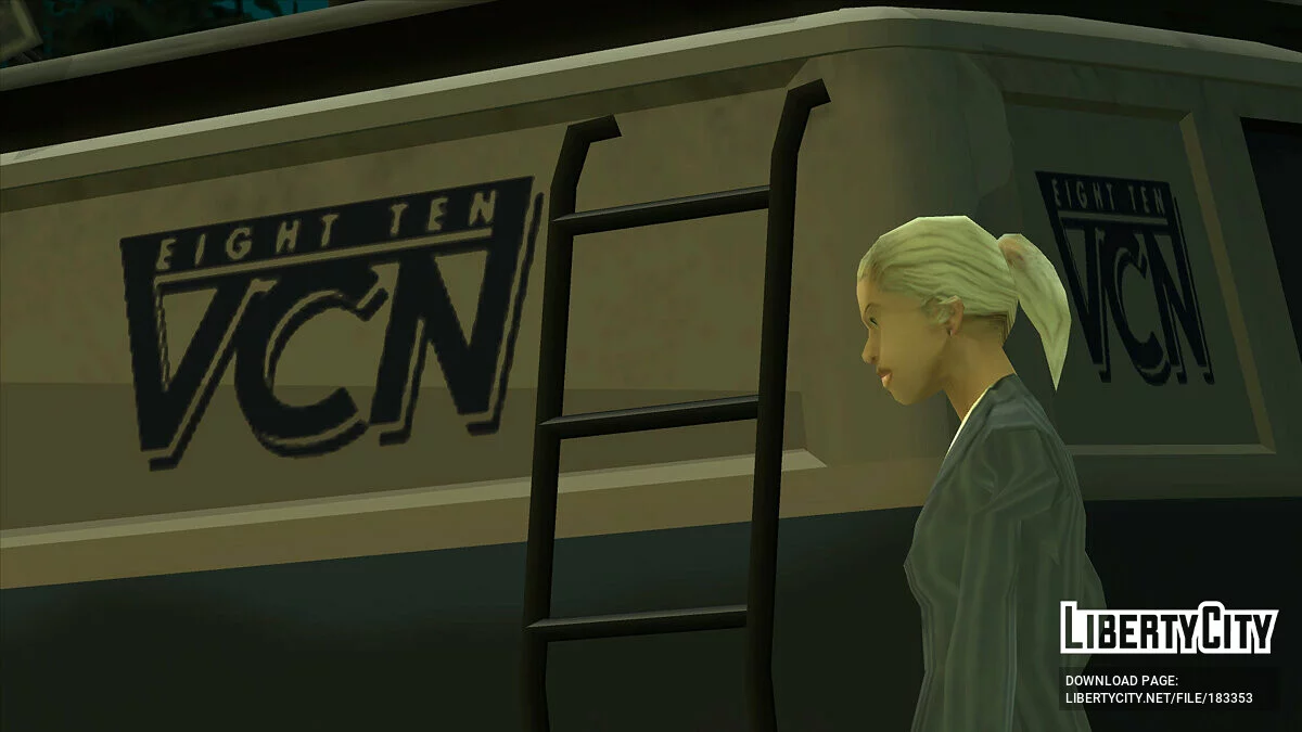 VCN Newsvan (Xbox) / GTA San Andreas