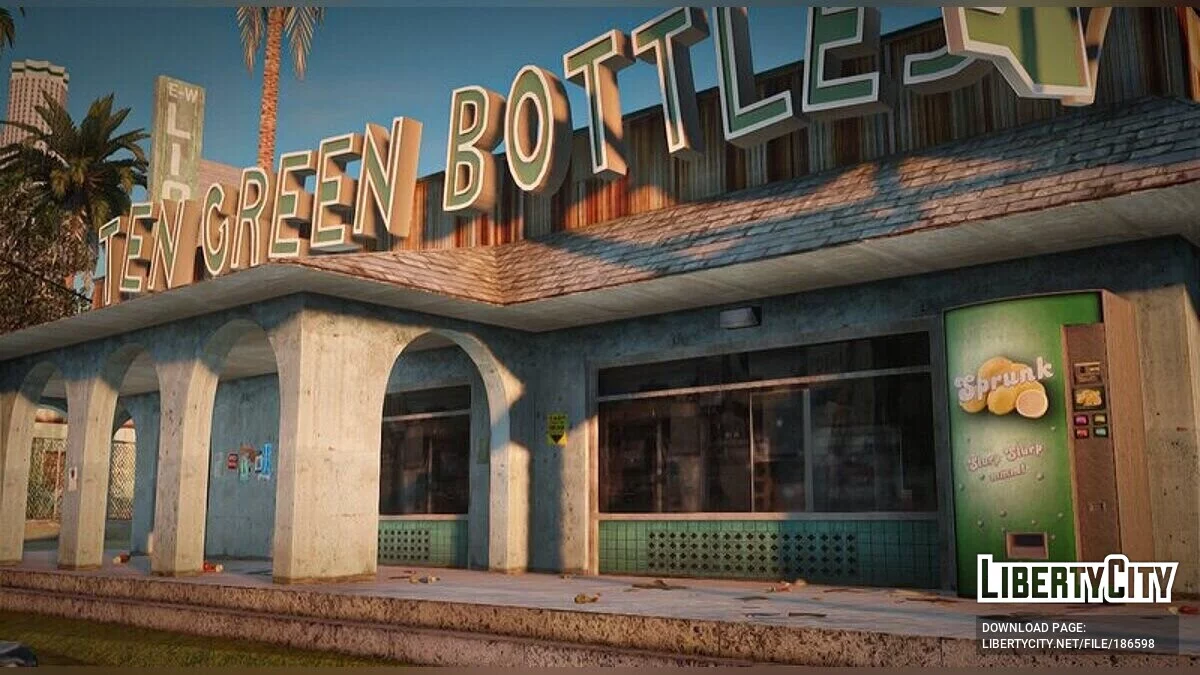 HD sepuluh botol hijau / GTA San Andreas