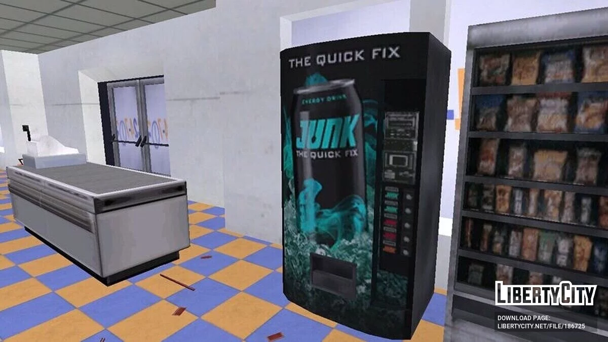 Máquina de Venda Automática de Energia Lixo / GTA San Andreas