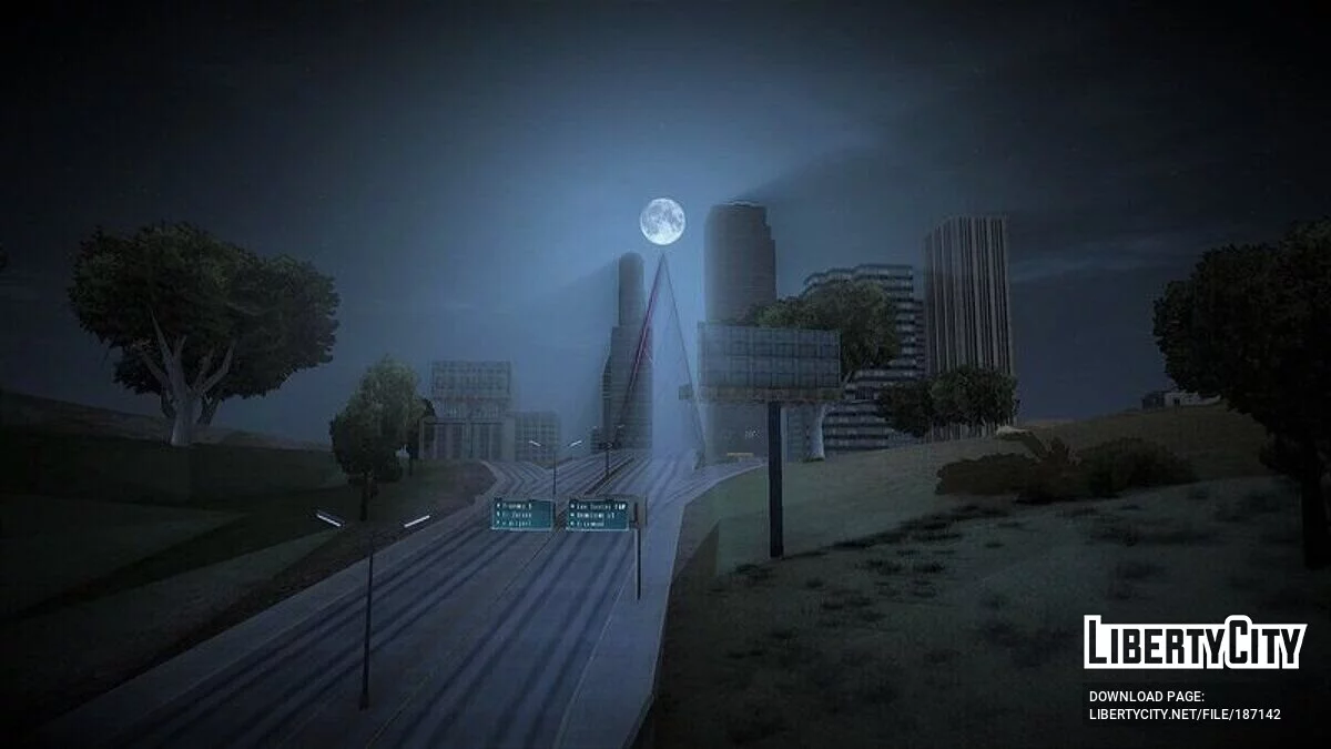 Los Santos Bridge The Prism / GTA San Andreas