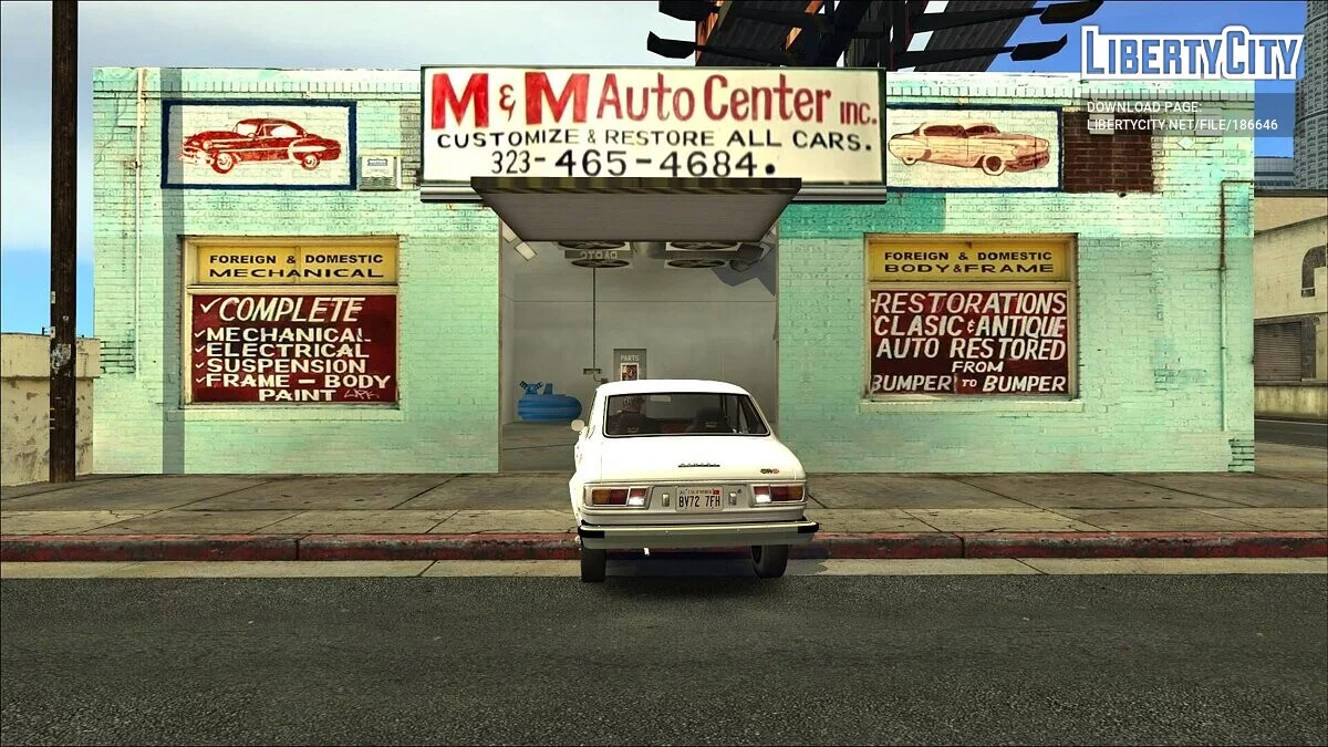 1992 Pay 'N' Spray from Los Angeles / GTA San Andreas