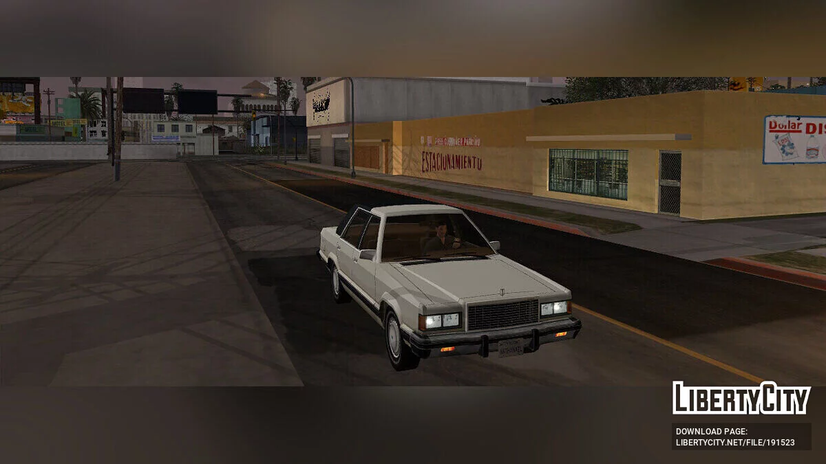 Estradas com rachaduras e remendos / GTA San Andreas