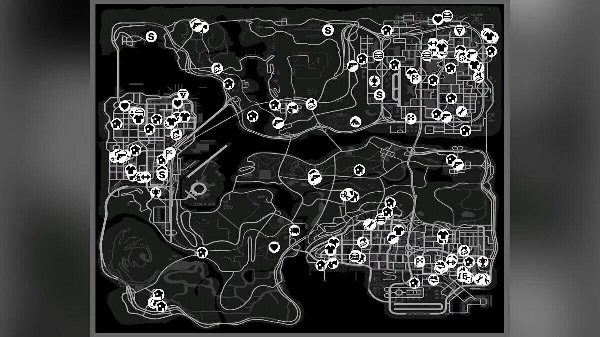 GTA 4 Style Radar Icons / GTA San Andreas