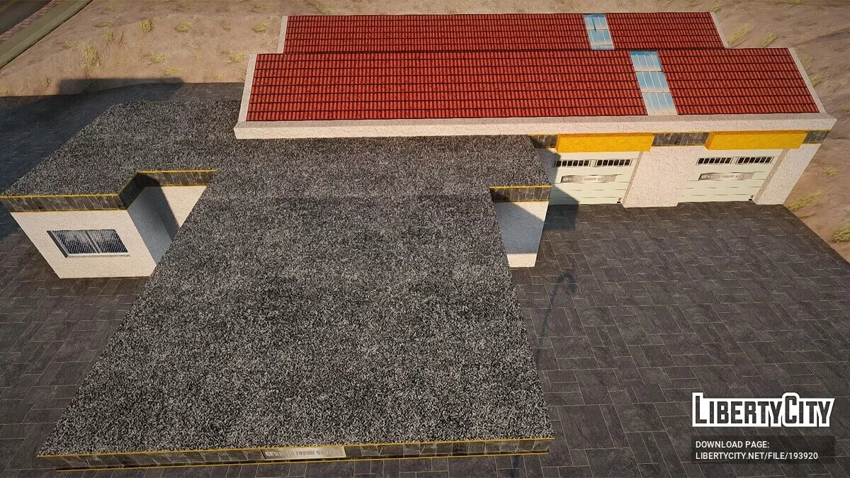 Tekstur baru untuk garasi terlantar di San Fierro / GTA San Andreas