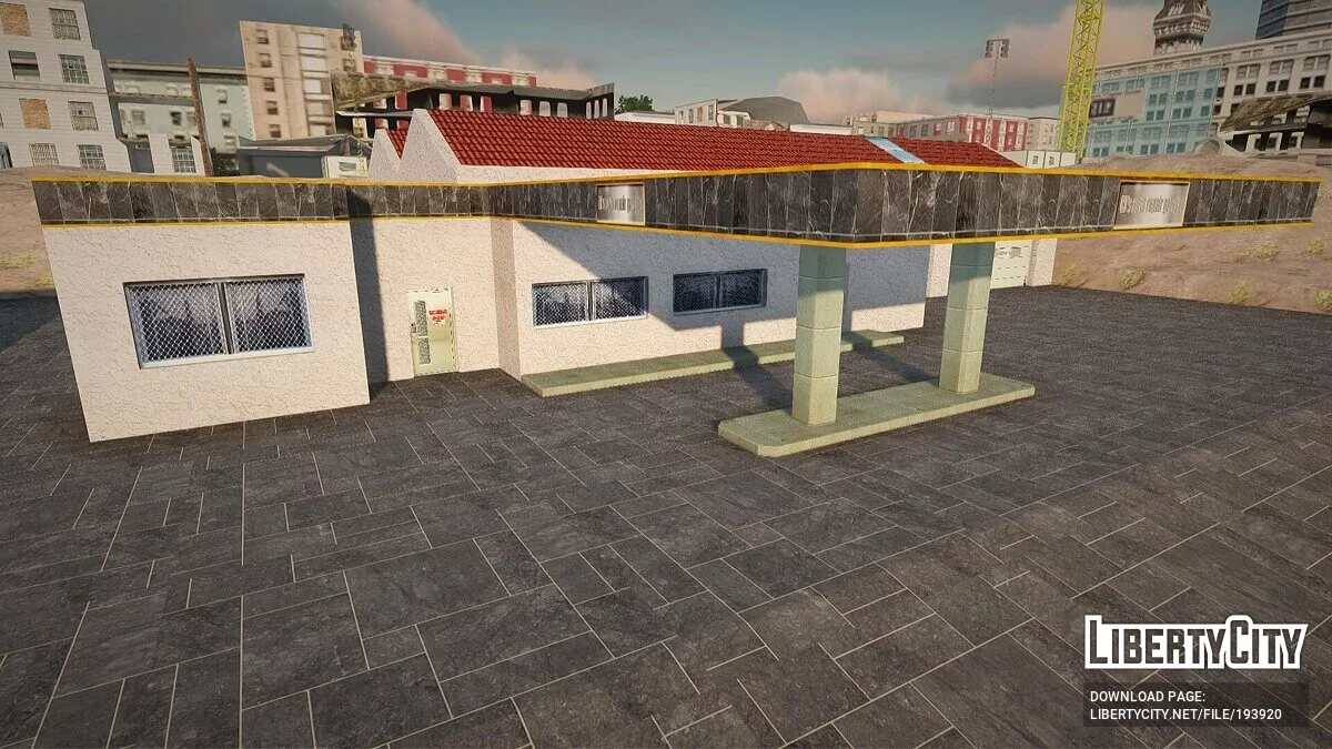 Tekstur baru untuk garasi terlantar di San Fierro / GTA San Andreas