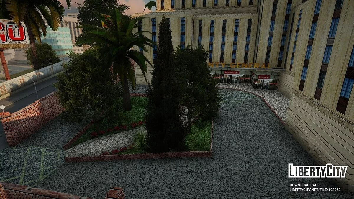 洛圣都医院重纹理 / GTA San Andreas