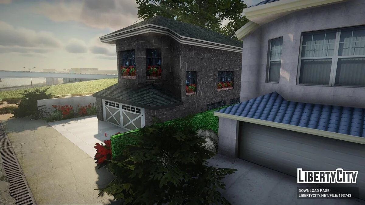 Ретекстур дома в Prickle Pine [Лас-Вентурас] / GTA San Andreas