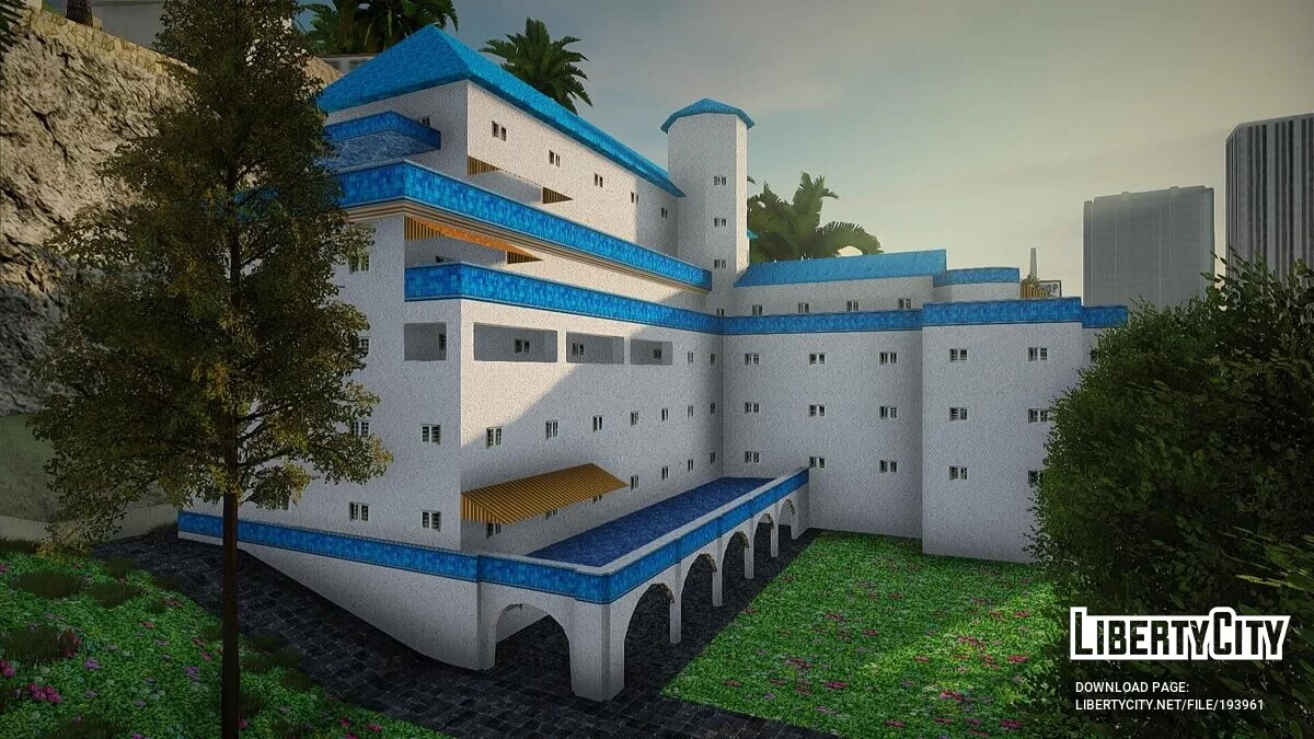 Retektur Hotel di Mulholland / GTA San Andreas