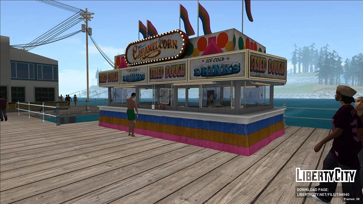 HD-Imbissstand / GTA San Andreas