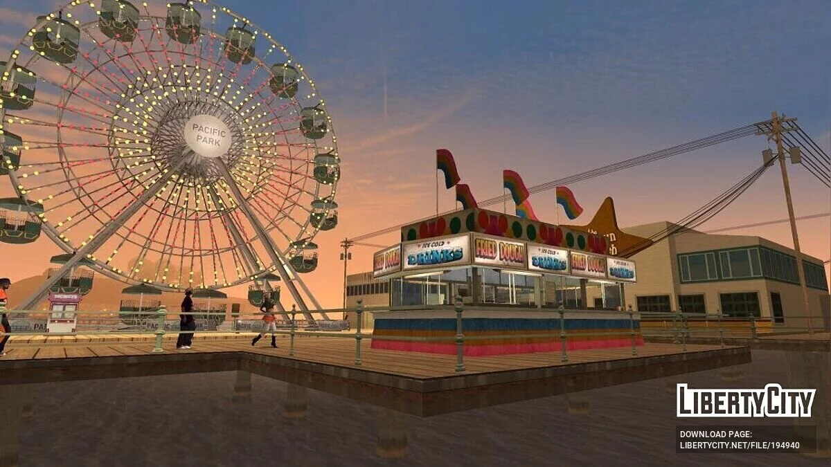 HD Кіоск з їжею / GTA San Andreas