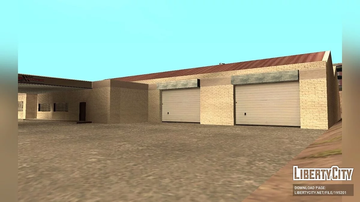Novas texturas da garagem em San Fierro (Estilo SA) / GTA San Andreas