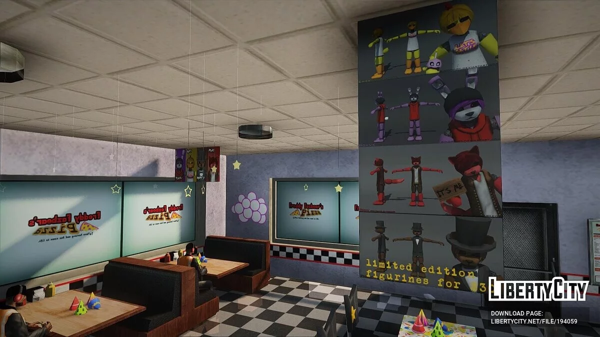 Pizzeria FNAF / GTA San Andreas