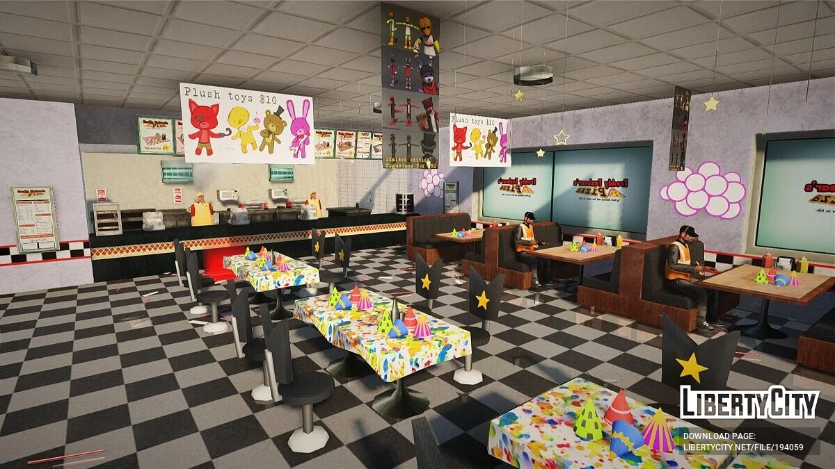 Pizzeria FNAF / GTA San Andreas