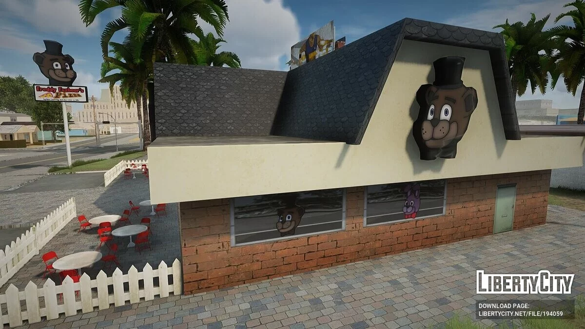 Pizzeria FNAF / GTA San Andreas