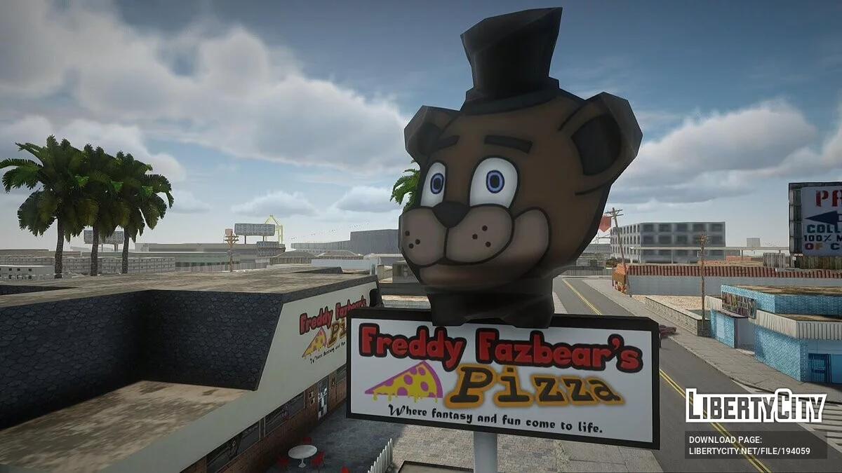 Pizzeria FNAF / GTA San Andreas