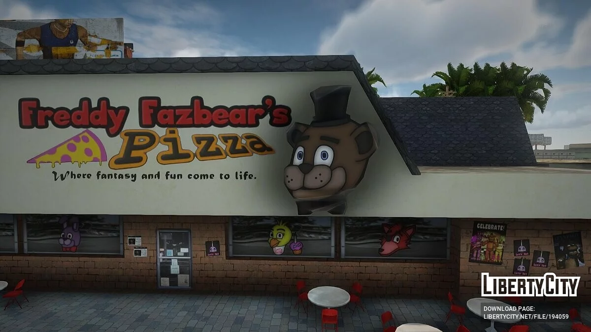 Pizzeria FNAF / GTA San Andreas