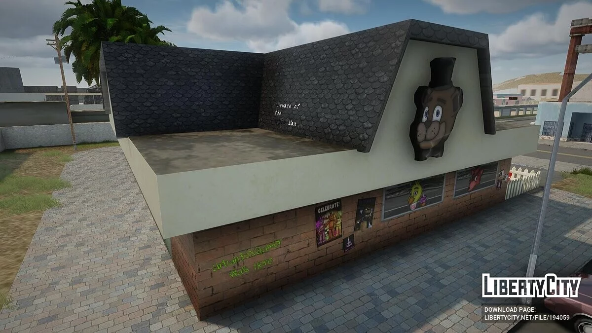 Pizzeria FNAF / GTA San Andreas