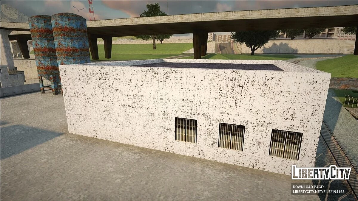 Ретекстур фармацевтичного завода в Сан-Фиерро / GTA San Andreas