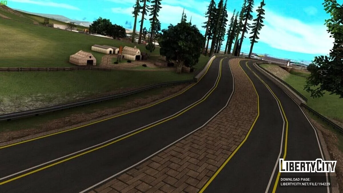 Румынская HQ дорога для SAMP / GTA San Andreas