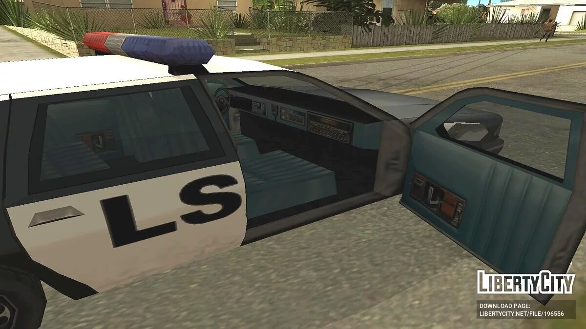 Retextura de la policía LS / GTA San Andreas