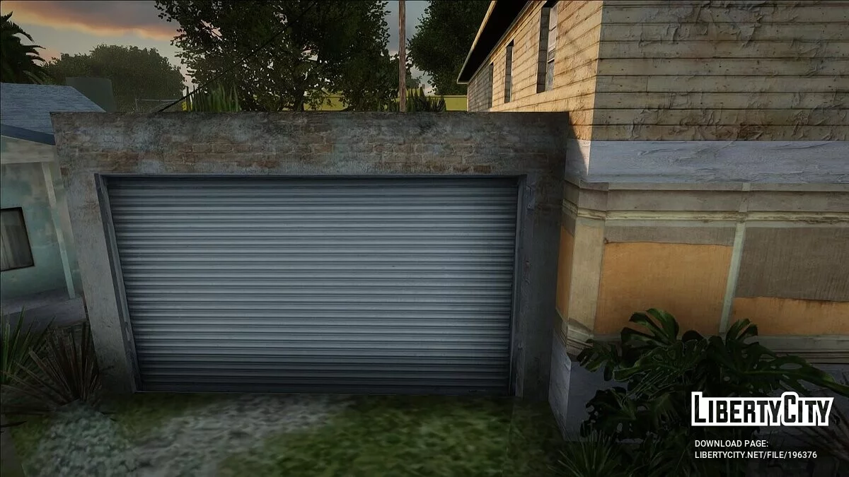 Remasterización del exterior de la casa de Carl / GTA San Andreas
