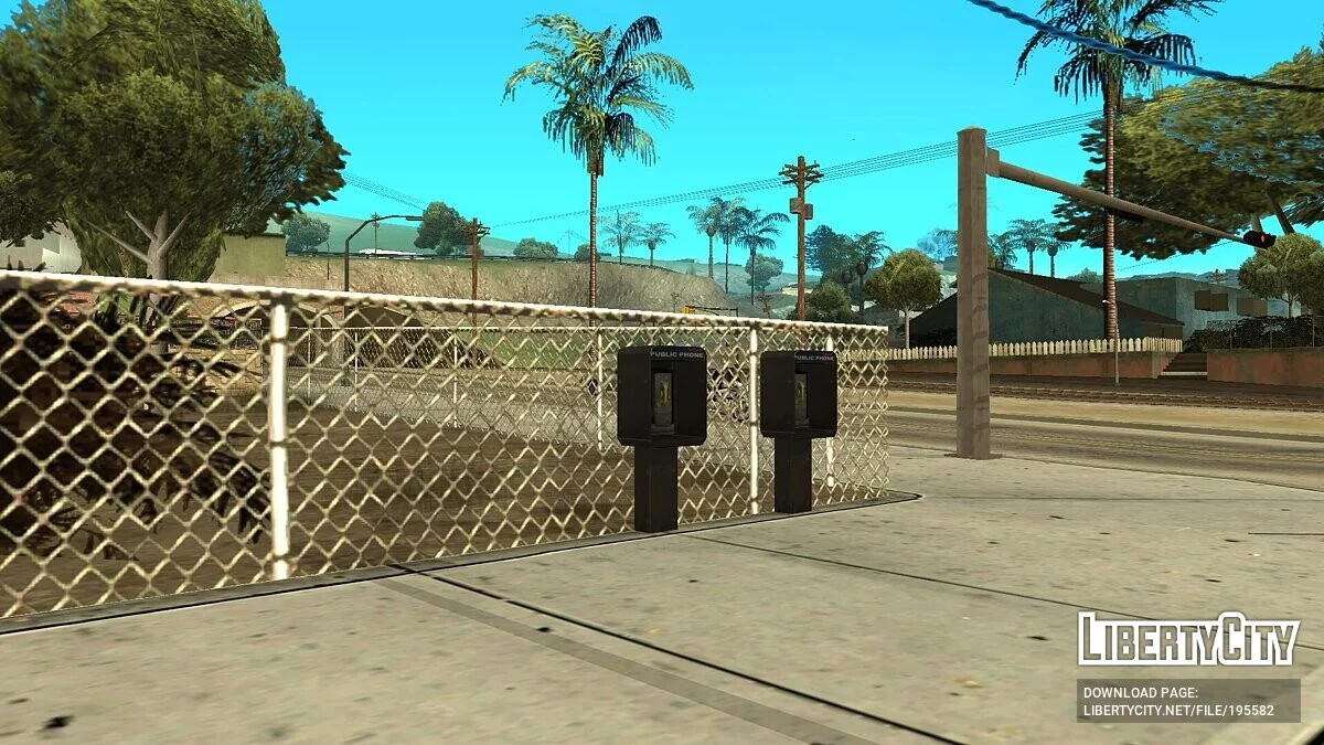 Cabines téléphoniques comme dans GTA 5 / GTA San Andreas