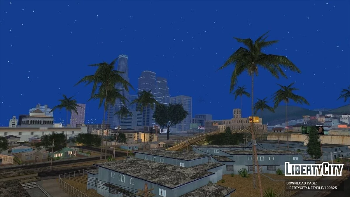 Vegetación atmosférica al estilo de los 80 / GTA San Andreas