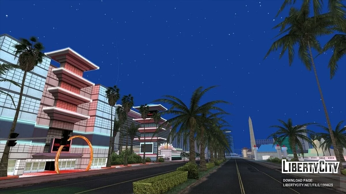 Vegetación atmosférica al estilo de los 80 / GTA San Andreas