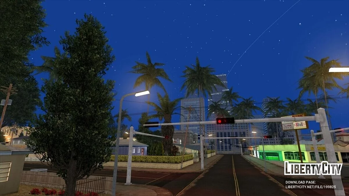 Vegetación atmosférica al estilo de los 80 / GTA San Andreas
