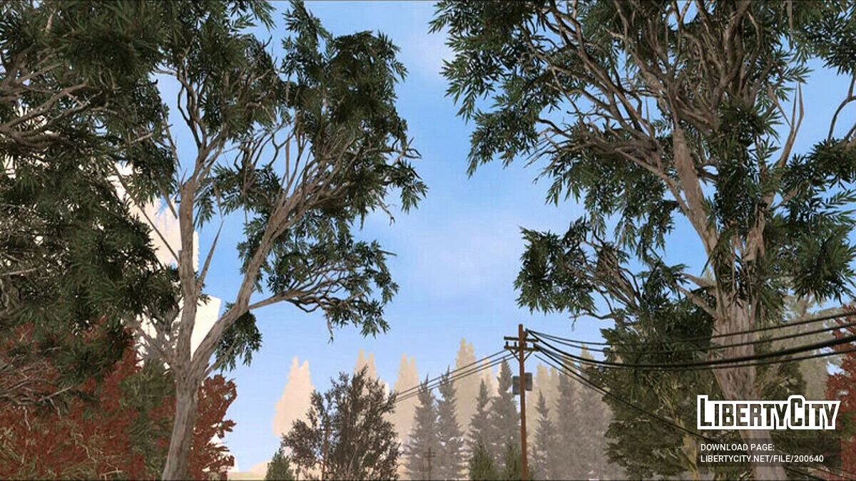 Vegetación al estilo GTA 5 (Project V_Vegetation) / GTA San Andreas