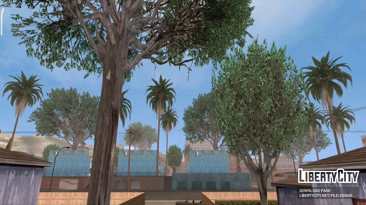Vegetación al estilo GTA 5 (Project V_Vegetation) / GTA San Andreas