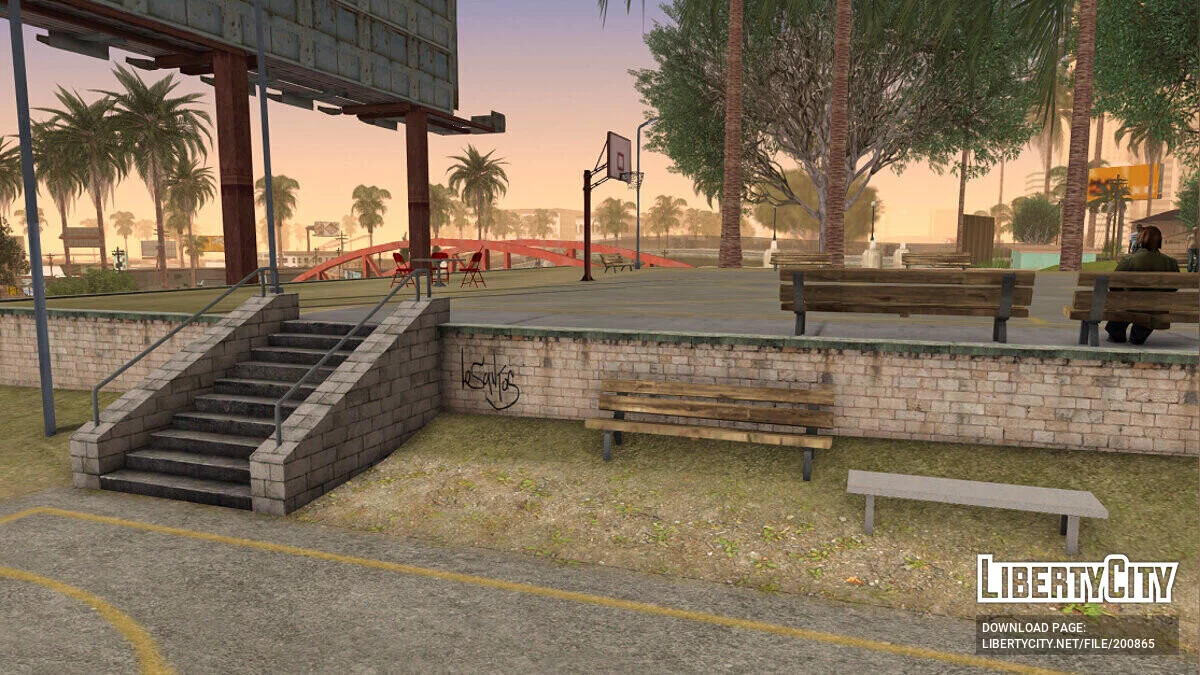 HD Баскетбольний майданчик / GTA San Andreas