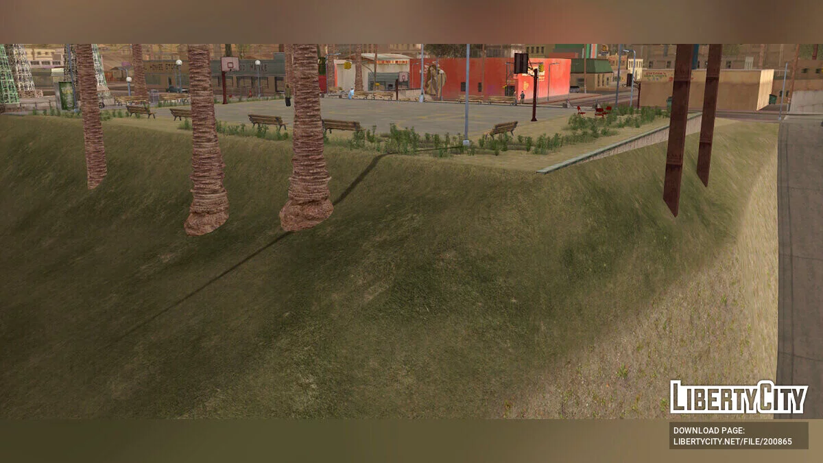 HD Баскетбольний майданчик / GTA San Andreas