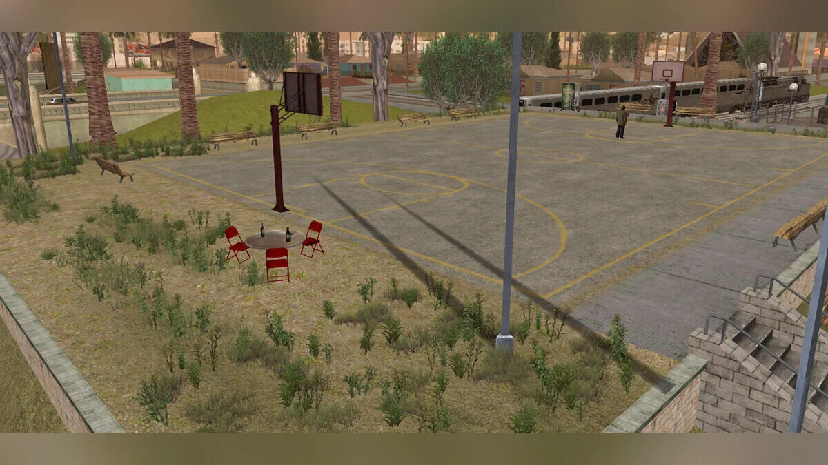 HD Баскетбольний майданчик / GTA San Andreas