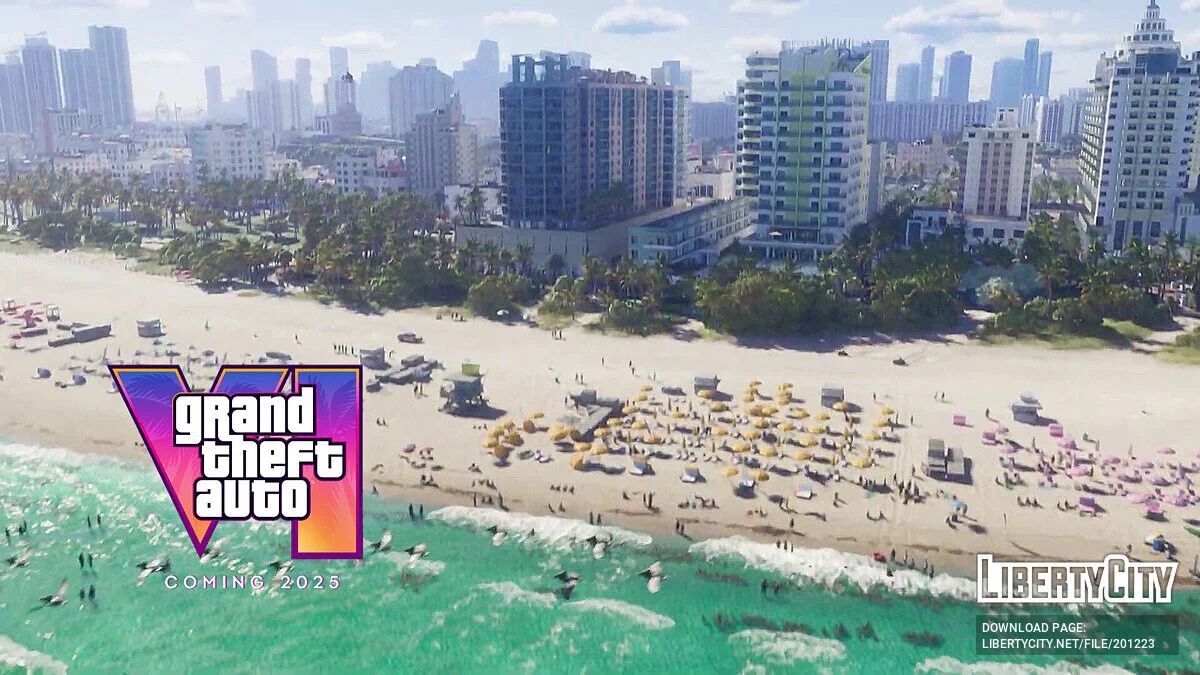 Завантажувальний екран у стилі GTA 6 / GTA San Andreas