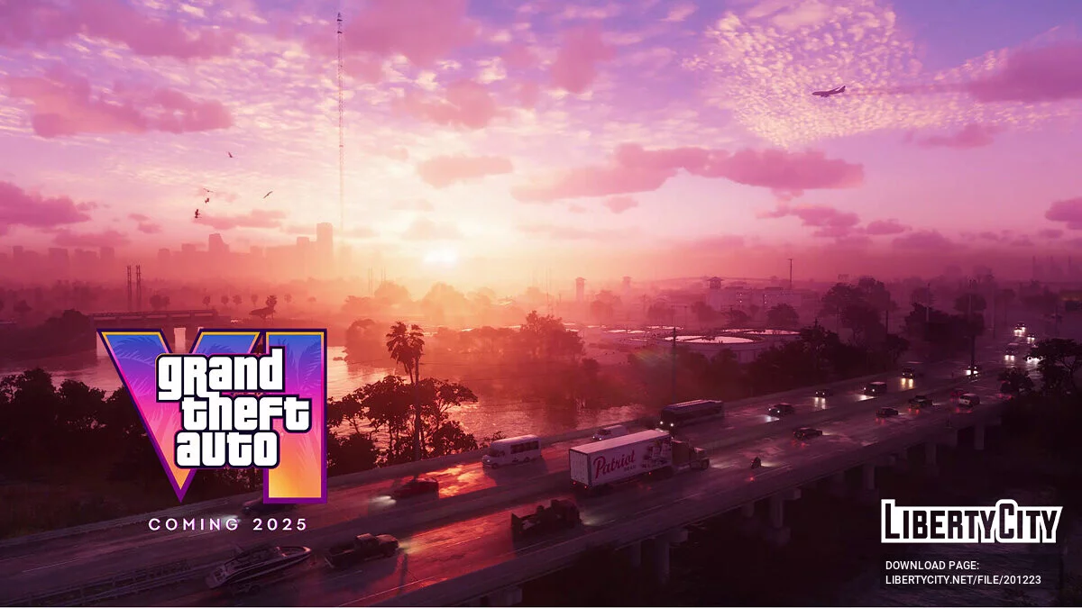 Завантажувальний екран у стилі GTA 6 / GTA San Andreas