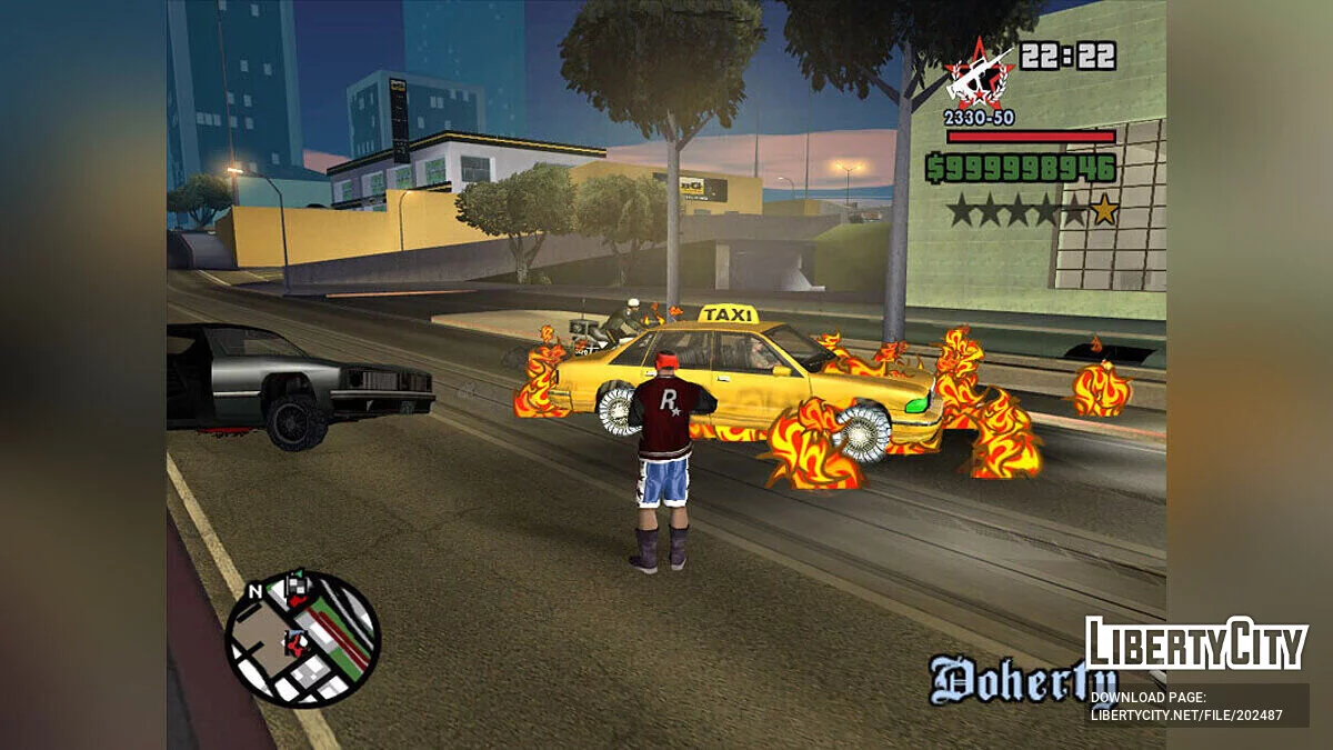 Effets de dessins animés du jeu Bad Day / GTA San Andreas