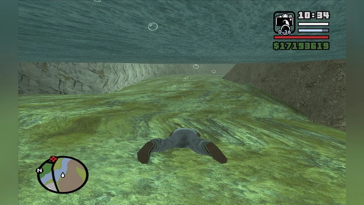 Seabed in HD / GTA San Andreas