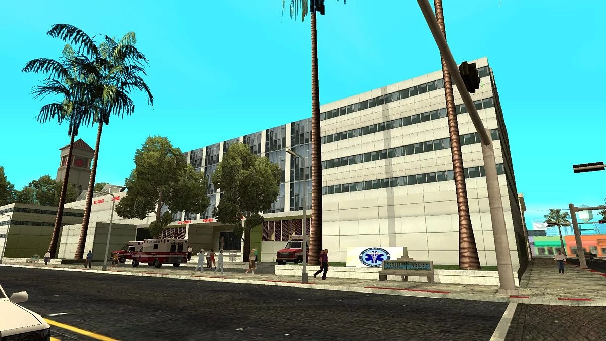 Лікарня у стилі GTA 5 / GTA San Andreas